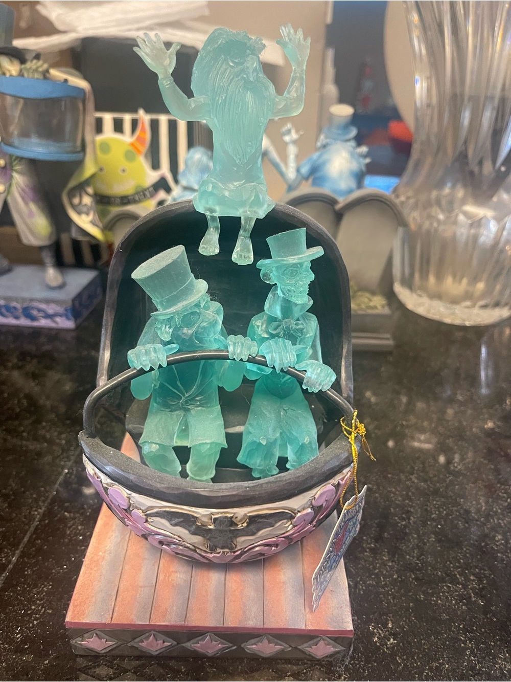 Jim Shore Haunted mansion Disney buggy figurine